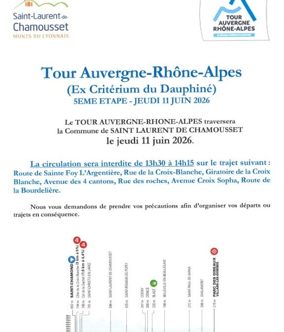 TOUR AUVERGNE-RHONE-ALPES