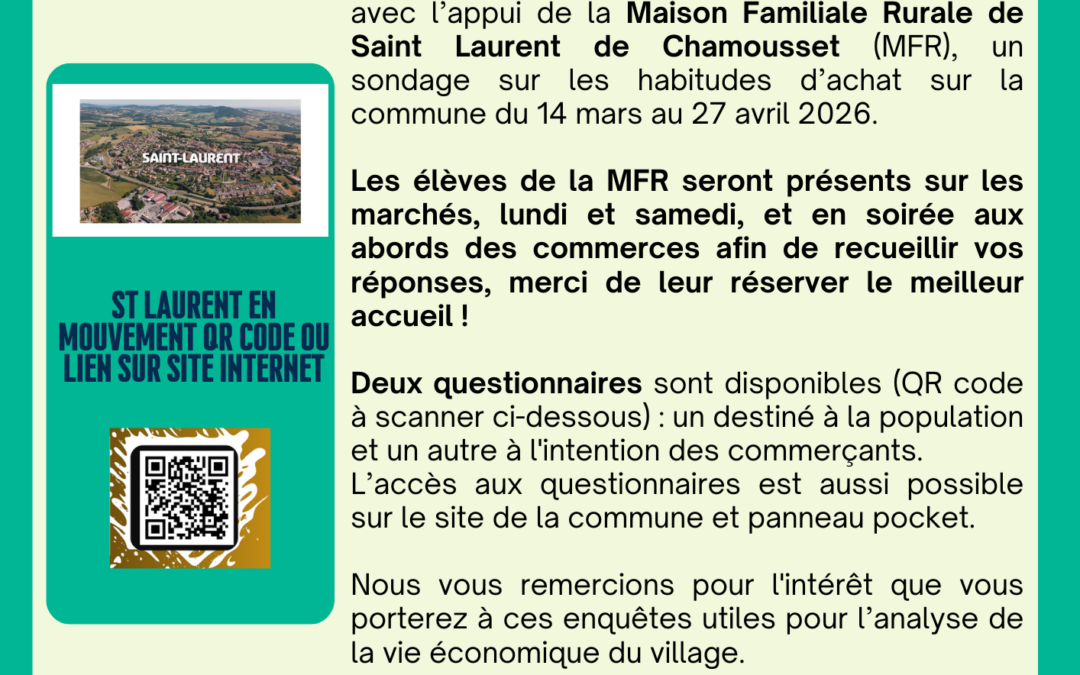 Enquête sur les habitudes d&rsquo;achat