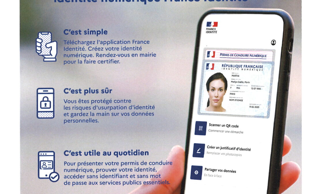 L’identité numérique France Identité