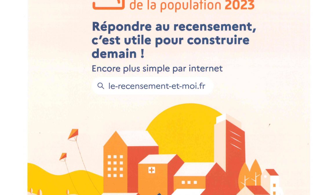 Recensement de la population 2023