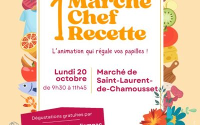 Lundi 20 octobre sur le marché forain